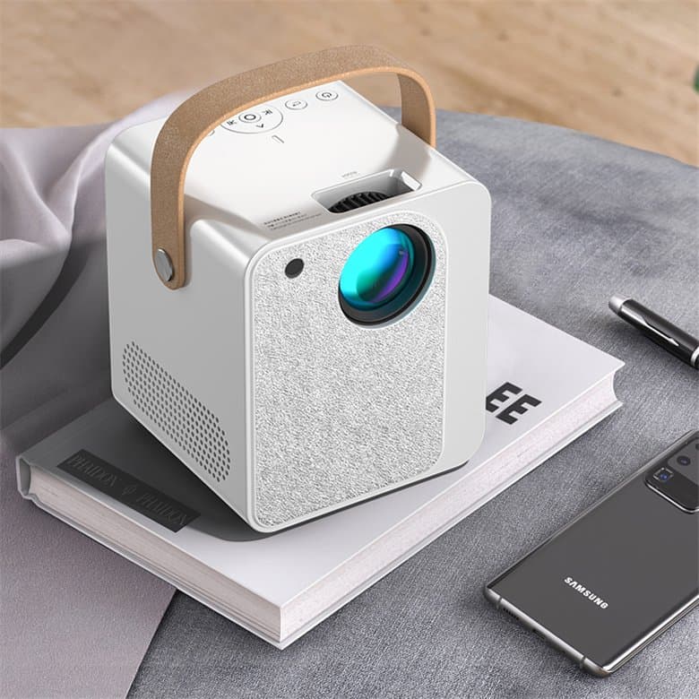 Phone Mini Projector 4k LCD Portable Beamer for PC Smartphone