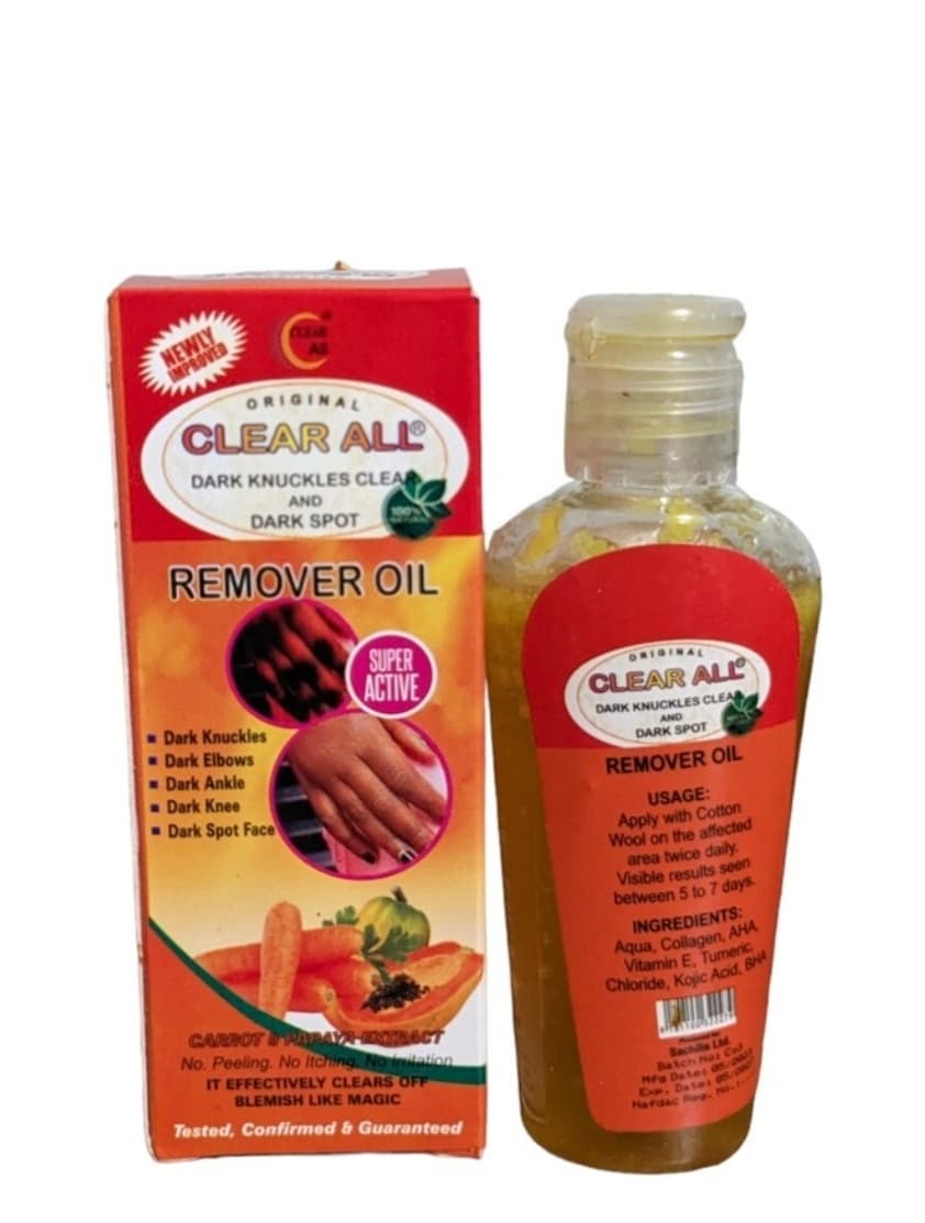 Clear All Dark Knuckles Remover Oil 60ml