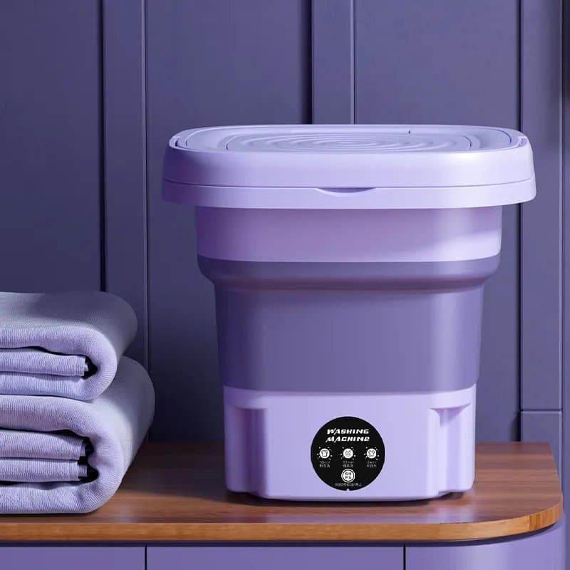 Washing Machine Folding Bucket Cloth Washing 8L