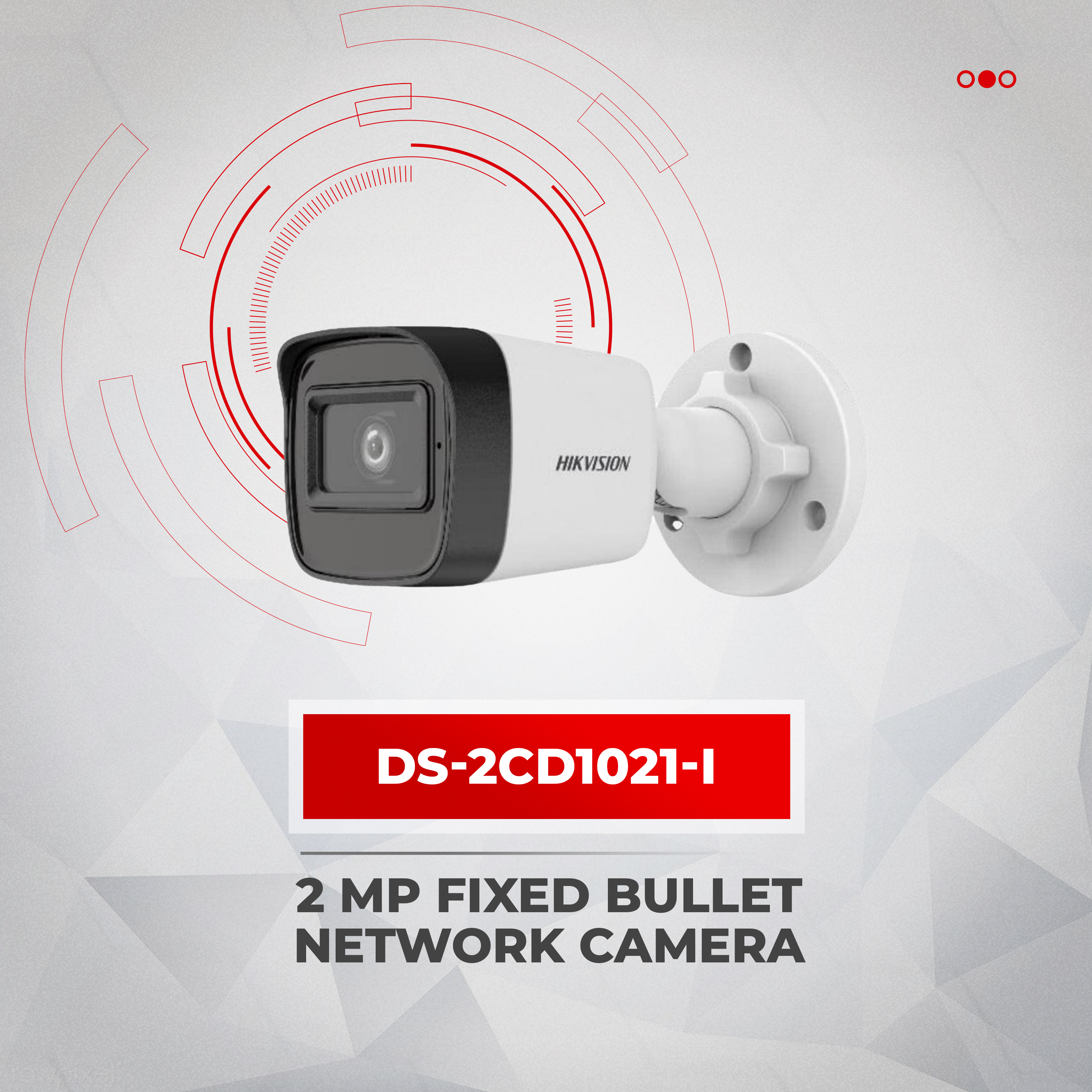Bullet Ip Network Cctv Security Camera 2 Mp Hikvision 