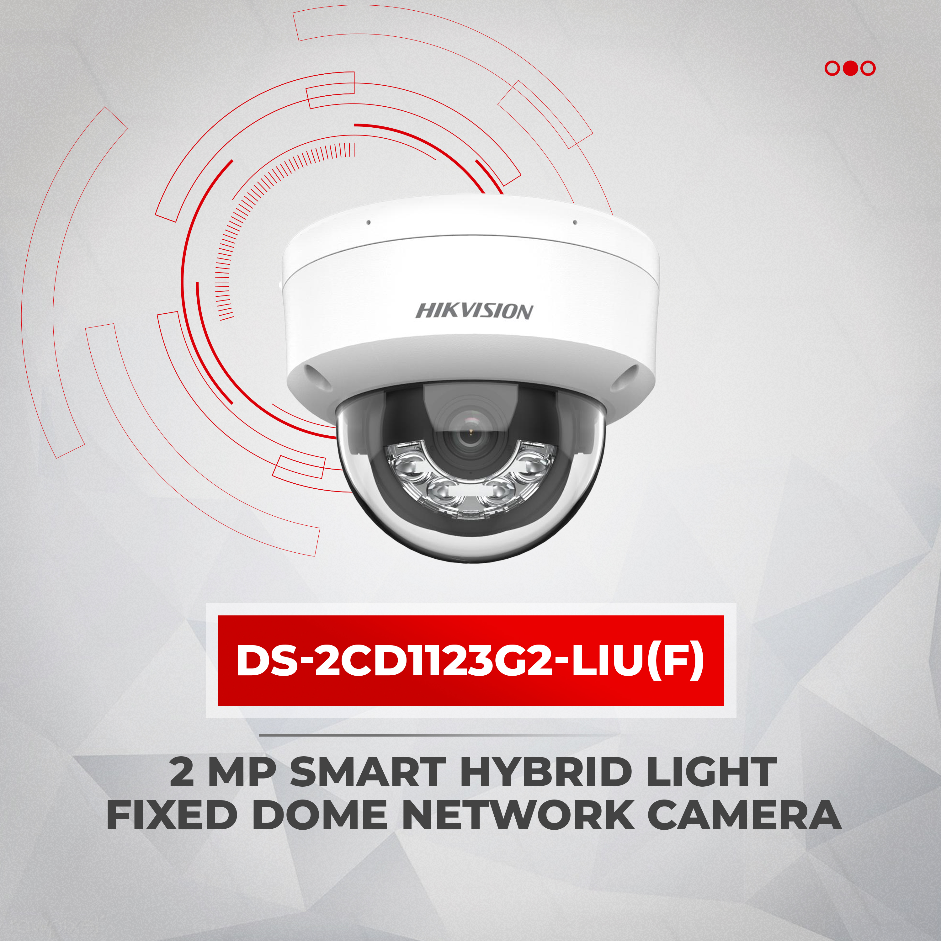 Cctv Hikvision 2mp Ip Dome Camera
