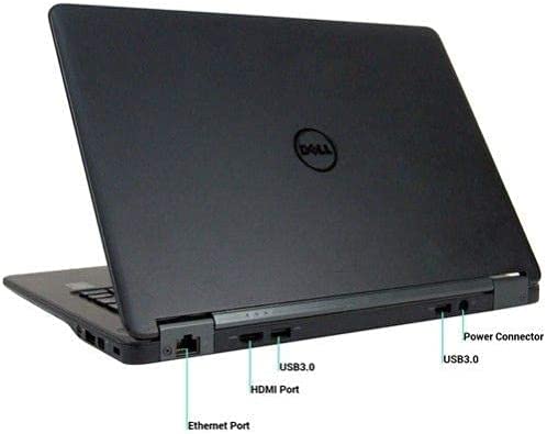 Dell Laptop Pc Latitude E7250 12.5 Inch Core I5 5300 U 8 Gb 128 Gb Ssd Web Cam Hdmi Wi Fi Bt Windows 10 Professional Laptop Pc