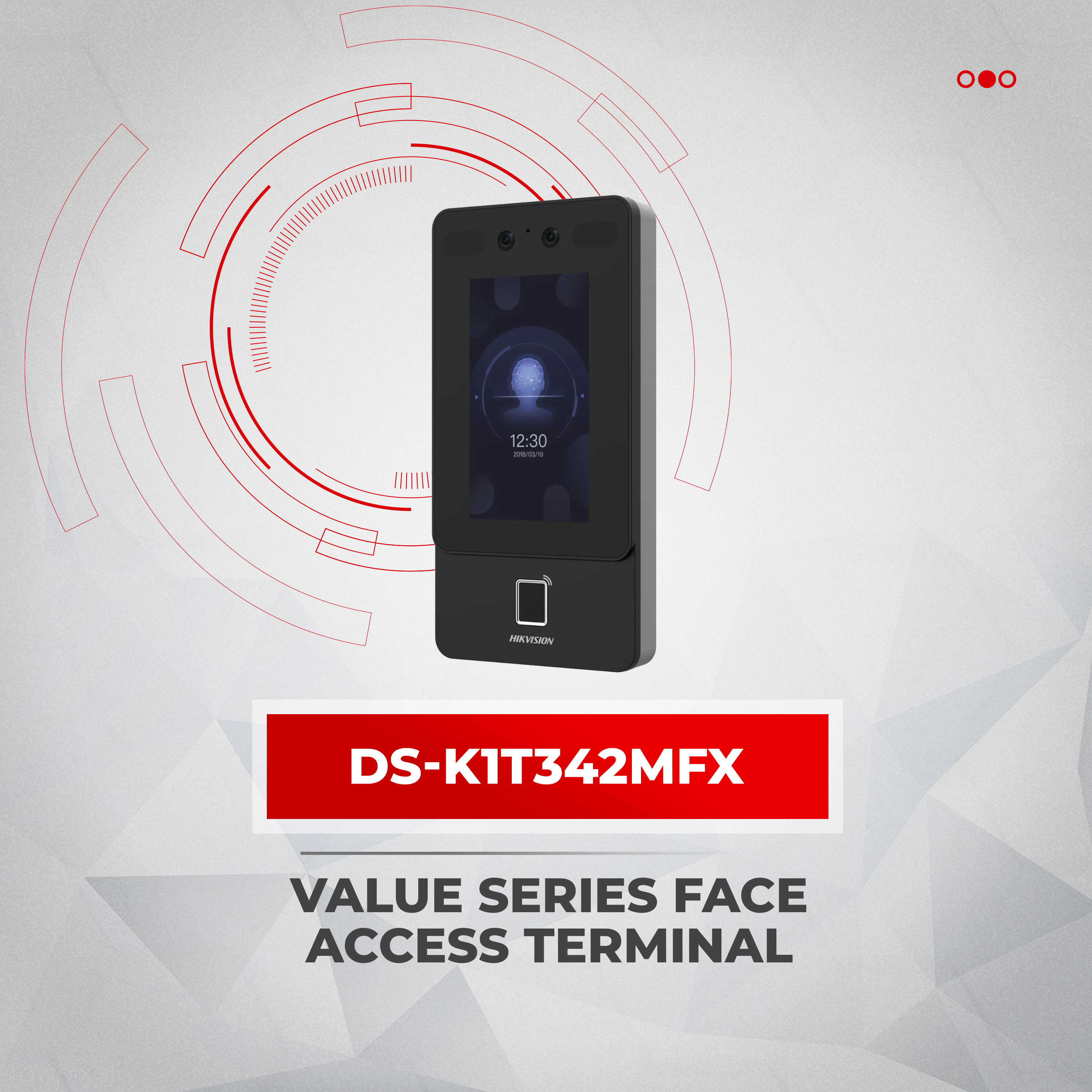 Hikvision Value Series Face Access Terminal Face Reader