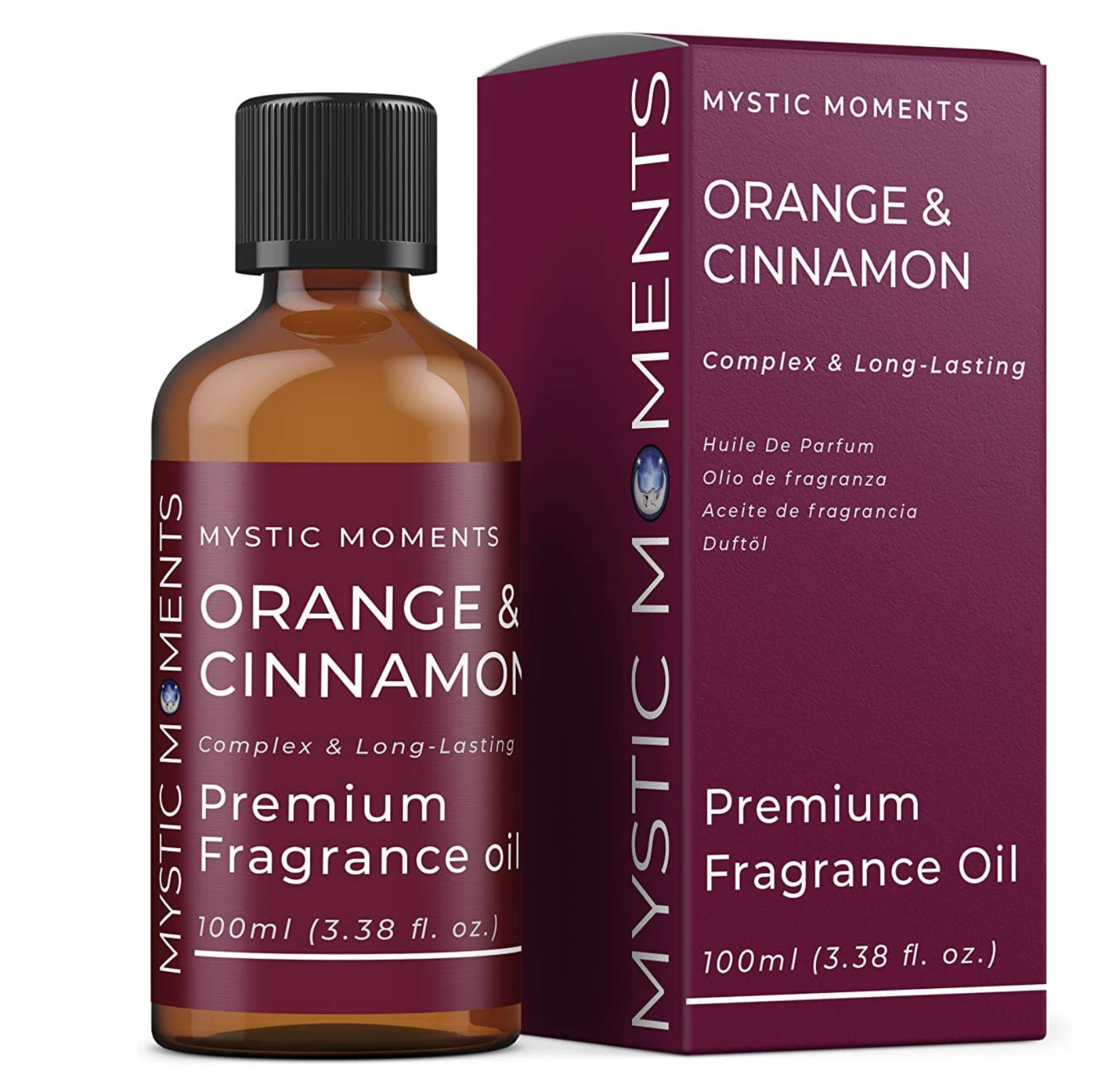 Cinnamon & Orange Fragrance Oil, 100ml (Packaging May Vary)   Perfect For Soaps, Candles, Bath Bombs, Oil Burners, Diffusers And Skin & Hair Care Items 