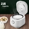 3l smart cooking rice cooker, food cooker electric multi cooker stainless steel steamer low sugar rice cooker