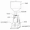 Manual liquid filling machine 5 to 50ml filler