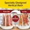 Bacon can™ healthy crispy bacon cooker rack easy to clean