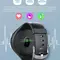 Smart watch with ear buds round design smart watch and tws earphone waterproof call music sport fitness bracelet band