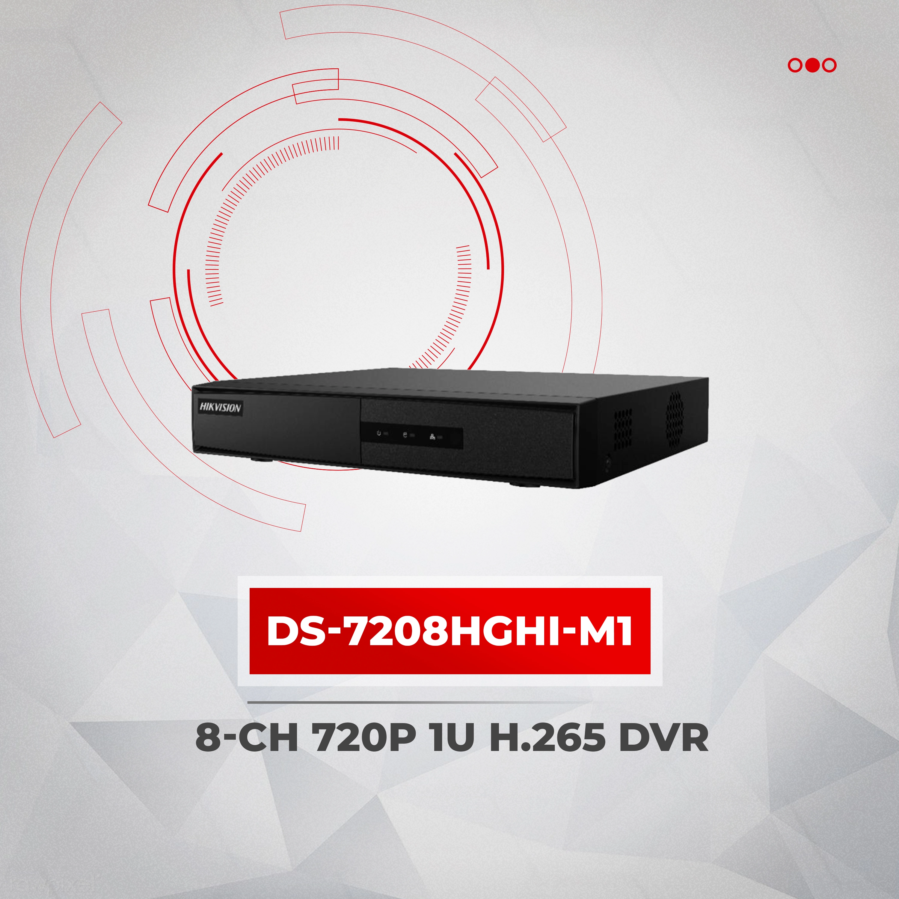 Hik-ds-8ch mini nvr for cctv security systems 