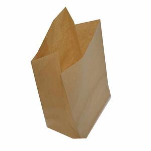 Custom Food Grade Paper Pouch, Fast Food Packaging Kraft Paper Bag