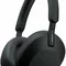 Sony wh-1000xm5 headphones wireless noise cancelling earphone headset - 30 hours battery life - over-ear style - with built-in mic for phone calls - black (renewed) 