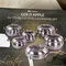 6pc stainless steel cookware 
