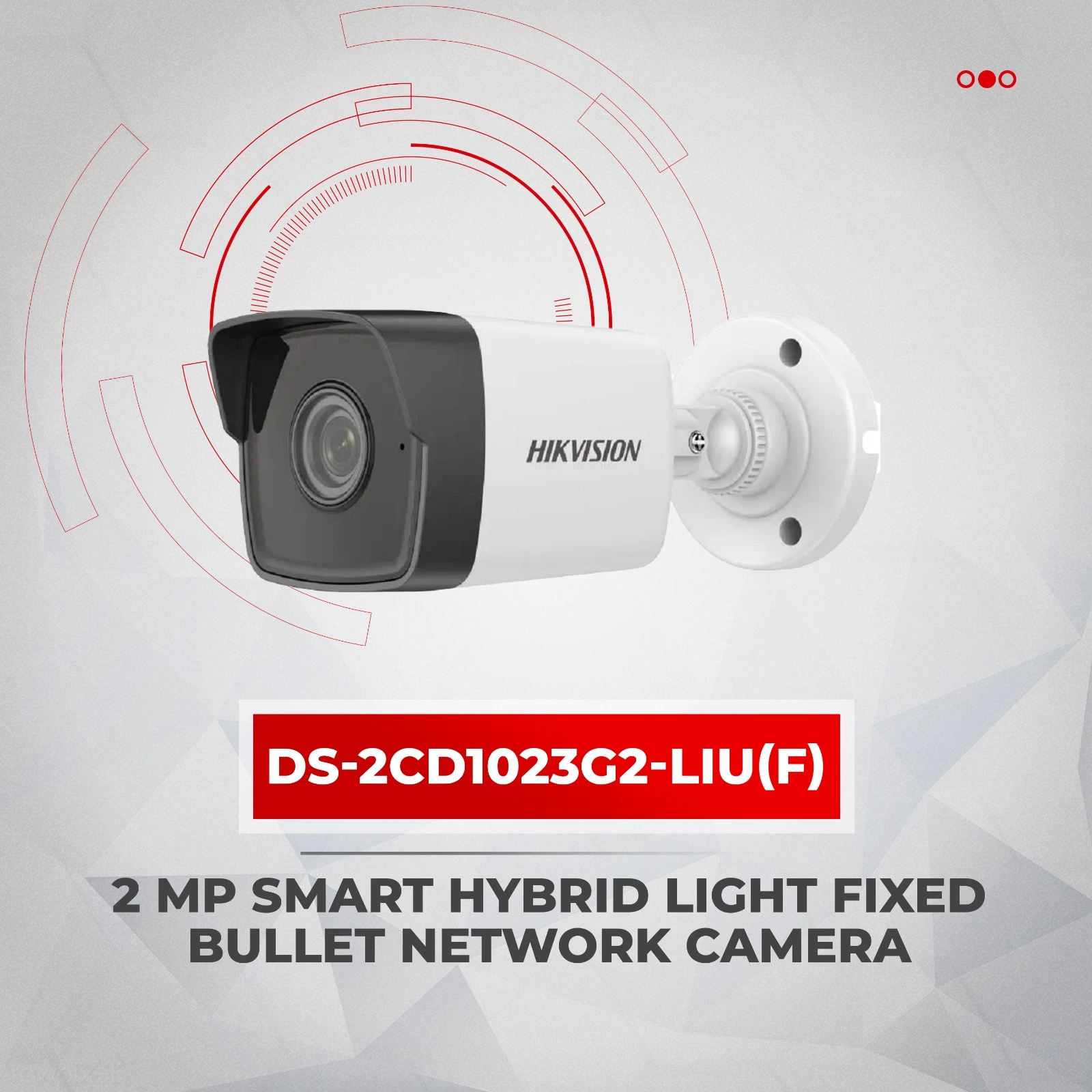 2 mp smart hybrid light fixed bullet network camerahikvision cctv security surveillance camera 