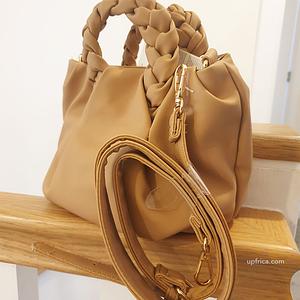 Mini Stylish Woman Leather Ruched Shoulder Bag Tote Bag Plait Handle Hot Selling Luxury Handbag High Quality Ladies Pu Leather For Makeup Lipstick Purses Accessories